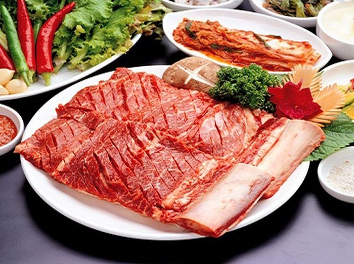 Sườn bò nướng áp chảo kiểu Hàn Quốc (GALBI GUI)